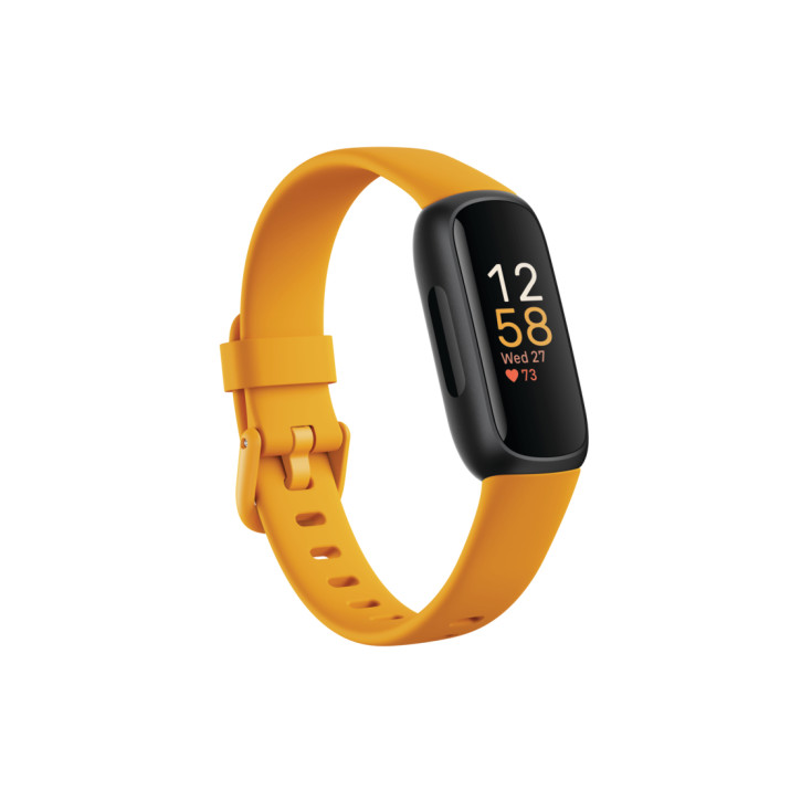Fitbit Inspire 3  Wireless Fitness Activity + Sleep Tracker (Wristband) - Morning Glow/Black (Vorverkauf: Auslieferung 15.09.22)
