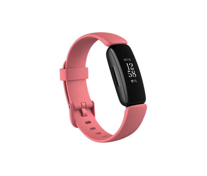 Fitbit Inspire 2 - Wireless Fitness Activity + Sleep Tracker (Wristband) - Desert Rose/Black